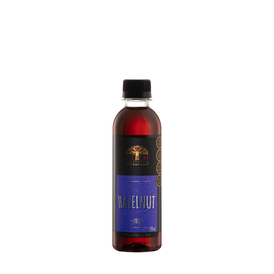 Bottle of hazelnut syrup 300ml