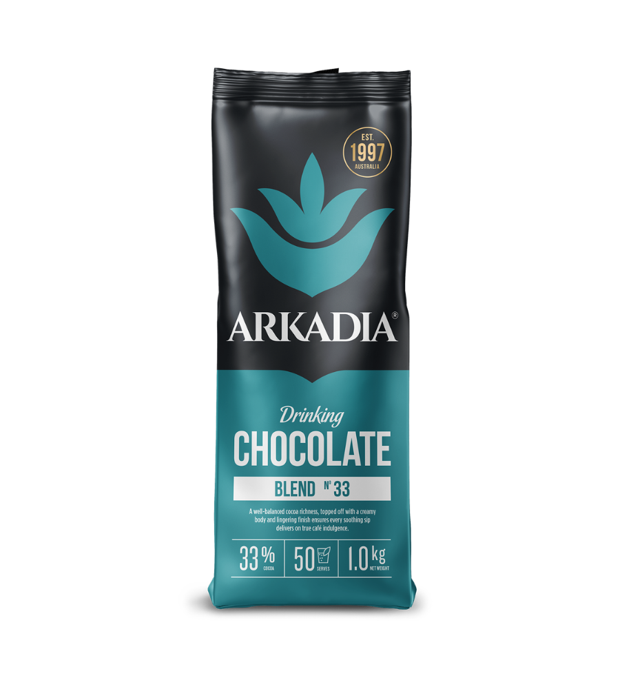 Bag of 33 blend drinking chocolate