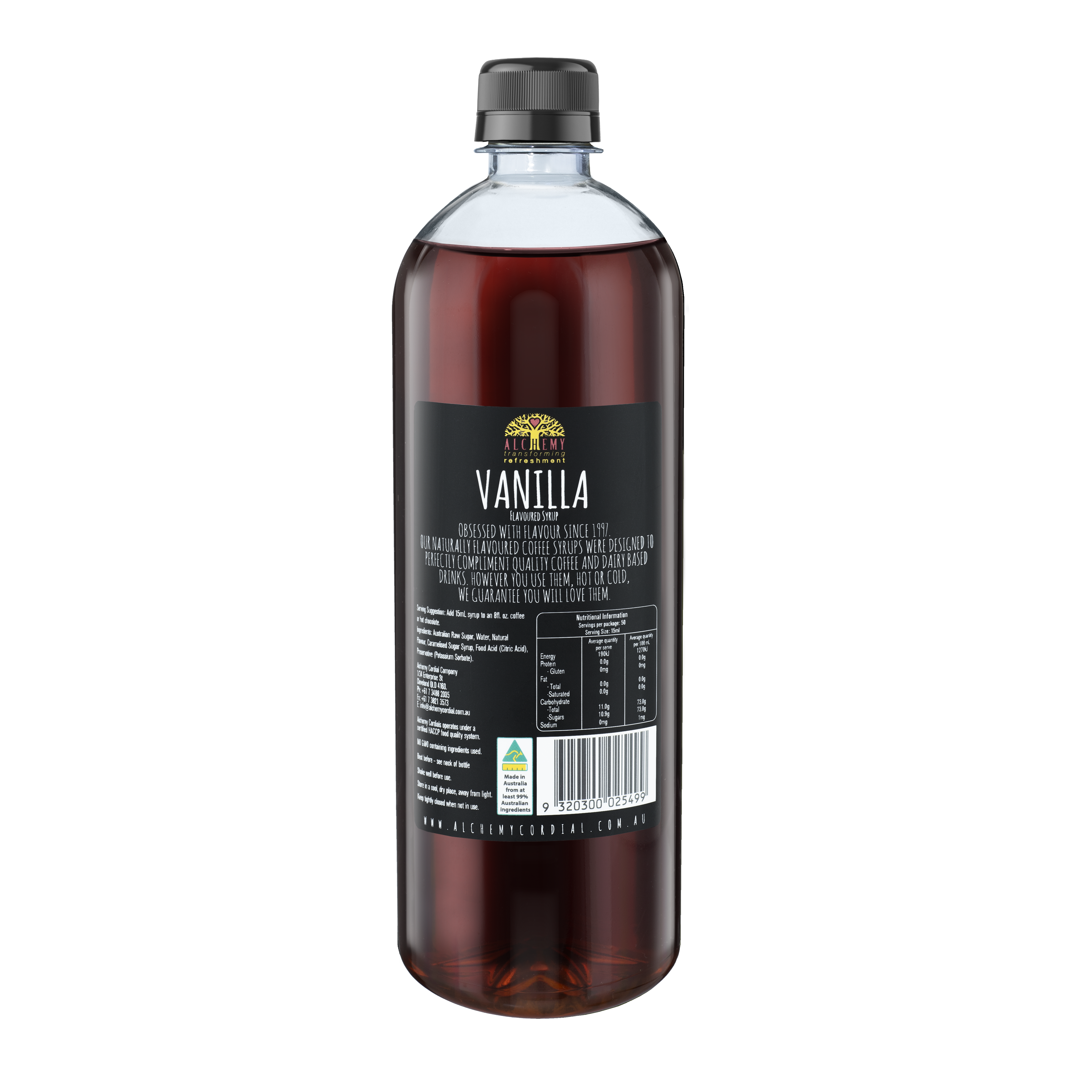 Alchemy Vanilla Syrup 750ml-thumbmail-2
