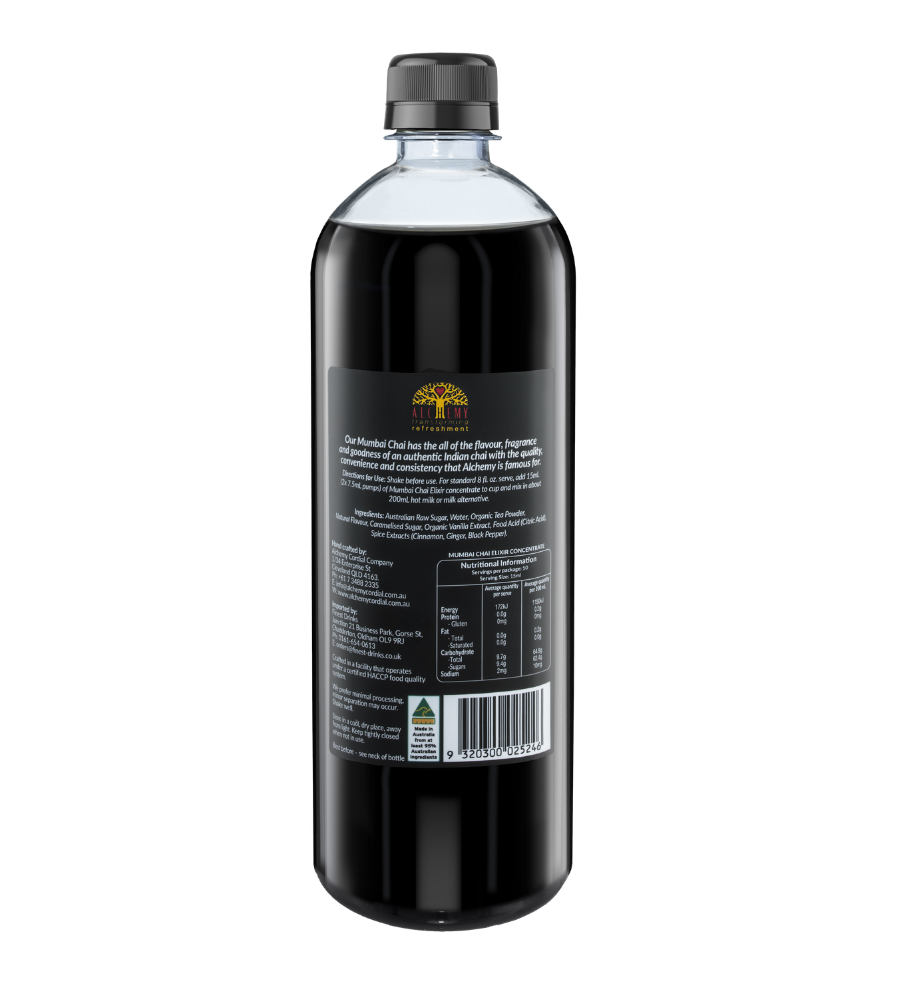 ALCHEMY ORGANIC MUMBAI CHAI ELIXIR 750ML-thumbmail-3