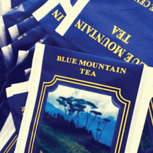 button to buy Blue Mountain tea bags