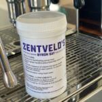 Zentveld's 100g jar espresso cleaner