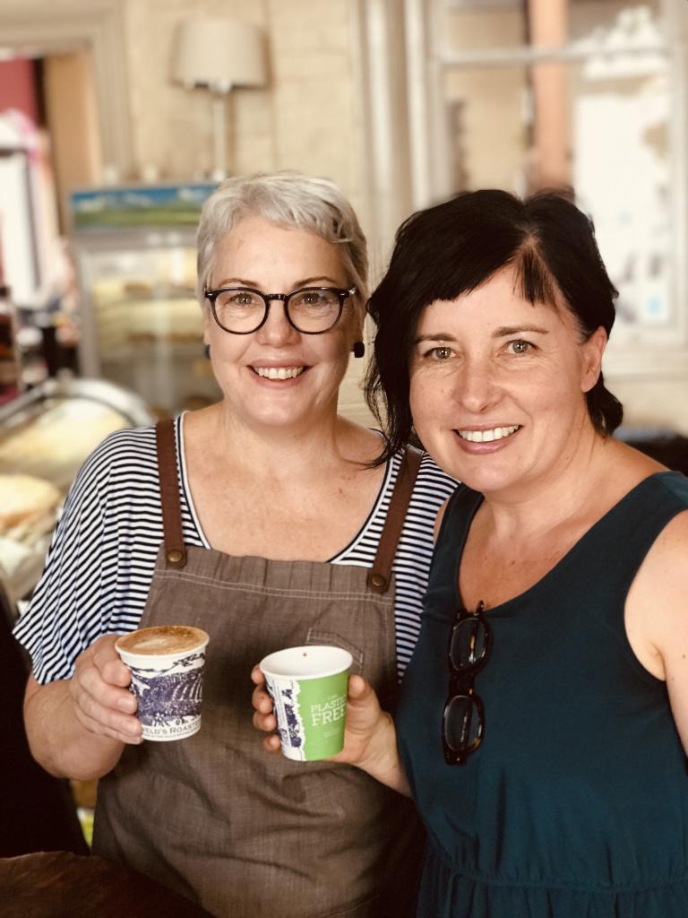 Introducing plastic free coffee cup to Australia - Tenterfield Corner Life and Style Cafe launch