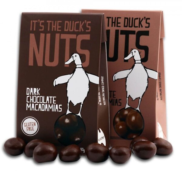 Duck Creek Macadamia chocolate coated nuts