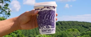 a picture of a coffee up in the sky