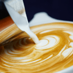 Pouring Milk for Latte Art