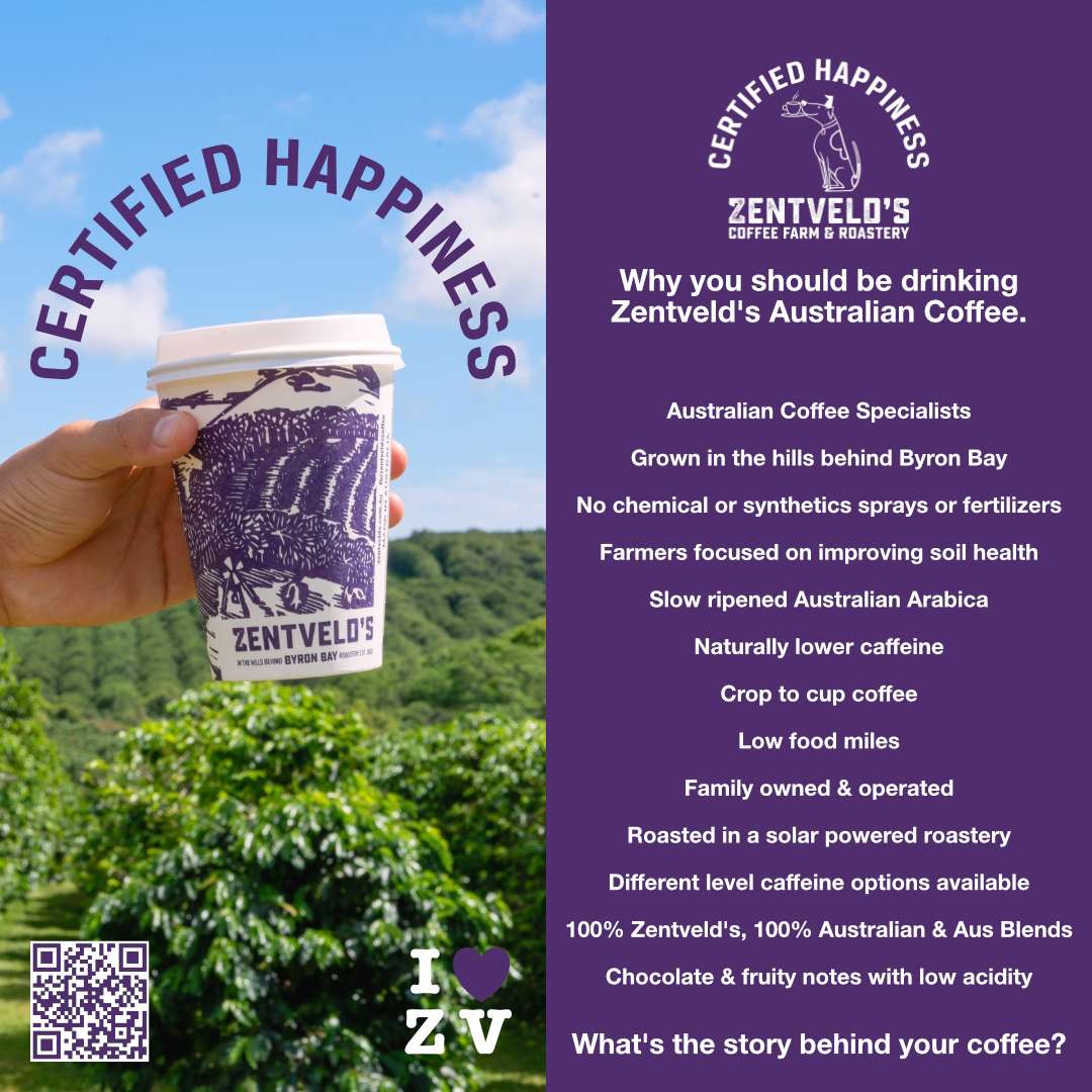 Byron Blend Nespresso Coffee Pods Zentvelds Australian Coffee